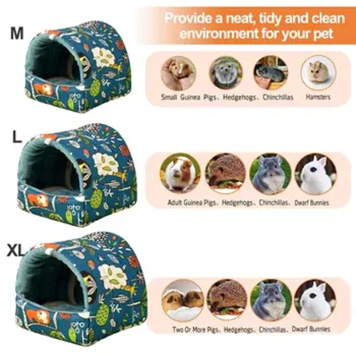 Mini Cage gleoite Coinín Iora Geimhridh Te Cadás Te Guine Muc Nead Hamster Teach Ainmhithe Beaga Codlata Cage Crochta Peataí