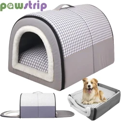 Cho Thú Cưng Nhà Mềm Ấm Cúng Thú Cưng Ngủ Cho Nhỏ Giống Chó Trung Bình Mèo Có Thể Gấp Lại Được Có Thể Tháo Rời Con Chó Con Tổ Di Động Cũi Đồ Cho Thú Cưng