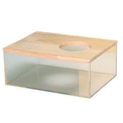 Hamster Vannituba Selge Hamstri Liivakast Vann Vannituba WC Väike lemmiklooma vannikonteiner läbipaistvad tarvikud