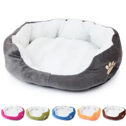 50*40cm Leaba Cat Super Gleoite Bog 6 dhath Teach Gheimhridh le haghaidh Cat Táirgí Madraí Te Cadás Peataí Leaba Cat Madraí Bog Cispheil Madraí