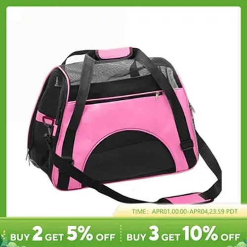 Túi đựng mèo Túi đựng thú cưng có mặt mềm dành cho mèo, chó Puppy Comfort Xe gấp di động thú cưng