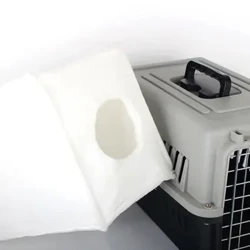 Sutirštintas žiemos aviakompanijos naminių gyvūnėlių vežėjas, vidinis termoizoliacinis dėklas katės šuniui nešiojimui lauko narvas Šildomas, atsparus šalčiui, atsparus smūgiams