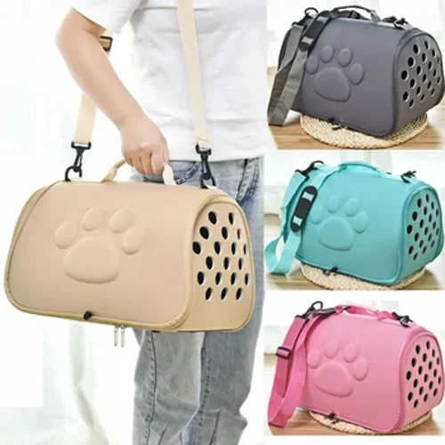 Schoudertas voor huisdieren Kattendraagtas Outdoor Reizen Ademend Handtas Puppy & Kitten Capsule Transparante draagbare schouderbandtas