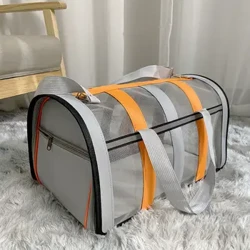 Peataí Amach Madraí Cat Iniompartha Mála láimhe Iompróir Breathable Samhraidh Taisteal Madrín Piscín Mála Gualainn Aonair Soláthar Mála Iompraíochta Peataí