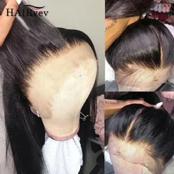Wig Gwallt Dynol Wynebol Wyneb Syth Asgwrn 13x4 Lace Ar gyfer Merched Wedi'u Plycio Cyn Llawn Brasil Wedi'i Gludo Syth 4X4 HD Wig Cau Lace