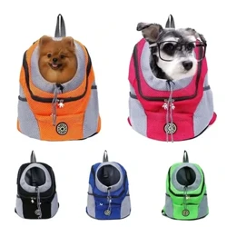 Backpack Taistil Peataí Madraí Inaistrithe Mogalra Breathable Allamuigh Cat Puppy Gualainn Dúbailte Iompróir do Mhadraí Móra Beaga Soláthairtí Peataí