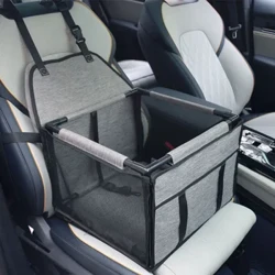 Rees Hond Auto Seat Cover Waasserdicht Hausdéier Hond Carrier Bag Cat Transport Hängmatt Hond Auto Seat Kuerf fir kleng mëttel Hënn