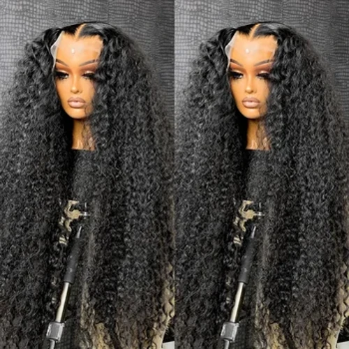 Parrucca frontale in pizzo 250% onda profonda 13x6 HD Parrucche frontali in pizzo per le donne Parrucca per capelli umani ricci trasparenti con onda di acqua brasiliana
