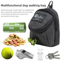 Mála Caitheamh Traenála Madra Inaistrithe Peataí Allamuigh Cóireáil Pouch Madraí Snack Luaíocht Mála Waist Mála Poop Madraí Málaí Iompróirí Madraí
