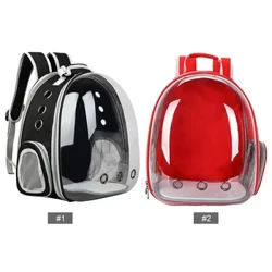 Pet Carrier Backpack Bubble Cats Puppies Pet Cat Dog Lawe ʻEke ʻeke Nui Wahi no ka huakaʻi hele ʻana i waho o ka Pet Transport.