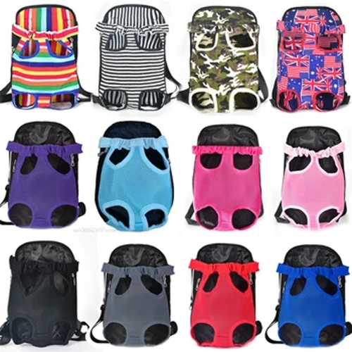 Backpack Cludwyr Cŵn Anifeiliaid Anwes Cuddliw Cynhyrchion Teithio Awyr Agored Bagiau Trin Ysgwydd Anadlu ar gyfer Cathod Cŵn Bach Chihuahua