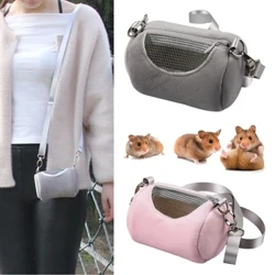 1 Thú Cưng Nhỏ Ba Lô Hamster Túi Di Động Hình Trụ Tất Sóc Bay Du Lịch Lưới Thoáng Khí Túi Đồ Cho Thú Cưng