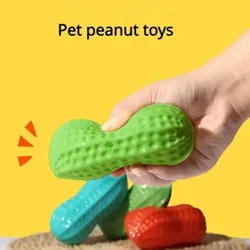 Dolanan Anjing Nggawe Swara Perlengkapan Penggiling Gigi Kacang Anjing Cilik Anjing Anjing sing Tahan Gigitan Gigi Nggeret Dolanan Swara