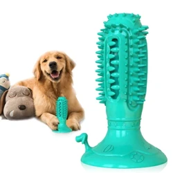 Jouet à mâcher en caoutchouc pour chien, nettoyage des dents, jouets pour chiens, brosse à dents pour animaux de compagnie, bâton à mâcher, jouets pour chiens, chiot, jouet interactif, fournitures d'entraînement
