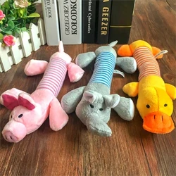 Jucărie pentru câini pentru animale de companie Jucărie de pluș scârțâit pentru câini, potrivite pentru toți cățelușii, jucărie cu sunet pentru animale de companie, amuzant, durabil, de mestecat, jucărie pentru animale de companie.