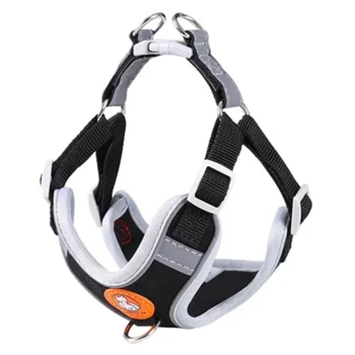 Hoʻonohonoho ʻia ka ʻīlio ʻīlio liʻiliʻi a me ka liʻiliʻi i hiki ke hoʻoponopono ʻia ʻo Bichon French Bulldog Harness Dog Harness Leash.