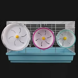Bánh xe tập thể dục cho Hamster Im lặng Con quay yên tĩnh Bánh xe chạy cho Hamster Gerbils Chuột Động vật nhỏ Đồ dùng cho thú cưng