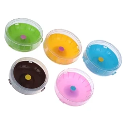 Kolo za hrčke, majhne živali, tekaški disk, igrače, srčkan plastični tekaško vadbeno kolo