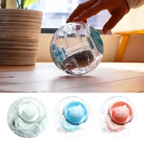 Liten sällskapsdjur Joggingboll Leksak Hamster Gerbil Löpning Träningsboll Hjul Spela Spel Utomhussport Boll Gräsmaskin Djurtillbehör