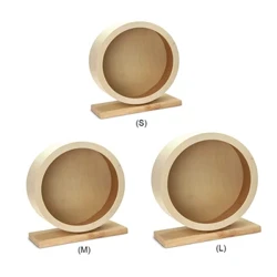 ʻO ka lāʻau maoli ʻo Silent Running Toy Hamster Roller Wheel Exercise Cage Small Pet Sports Wheel Pet Toy for Hamsters Mice