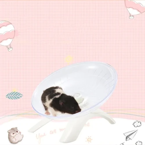 Hamster OZN de 18 cm, roată de alergare, șobolan, animal de companie mic, rozător, șoareci, jogging, hamster, gerbil, mingi de exercițiu, jucării, accesorii