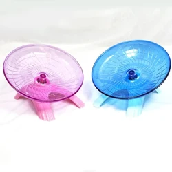 1 pc pet hamster disco voador exercício esquilo roda hamster correndo disco