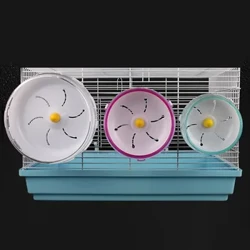 Thú Cưng Hamster Chạy Bánh Xe Đồ Chơi Con Lăn Tròn Im Lặng Lồng Bánh Xe Tập Thể Dục Im Lặng Spinner Cho Thú Cưng Nhỏ Hamster Chuột Chuột Gerbils