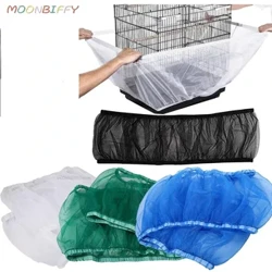 Mogalra Clúdach Cage Éan Sciorta Blaosc Glan Glanadh Éasca Catcher Garda Cage Éan Mogalra Sínte Parrot Bird Cage Glan Jaula Para Pajaros