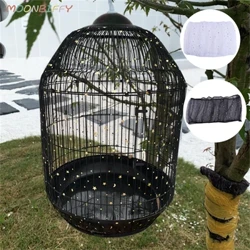 Filet de couverture de Cage à oiseaux en maille de Nylon, filet de jupe de coquille, nettoyage facile, attrape-graines, accessoires de Cage à oiseaux, maille aérée, filet de Cage à oiseaux pour perroquets