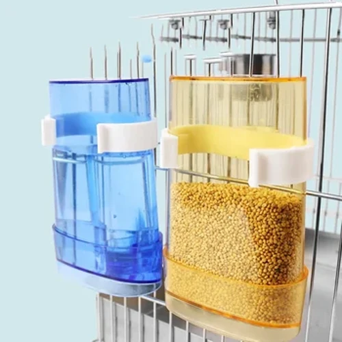 Chim Nước Ăn Đựng Tự Động Cho Chim Ăn Vẹt Canary Vẹt Lồng Thức Ăn Uống Cho Ăn Đồ Cho Thú Cưng Phụ Kiện