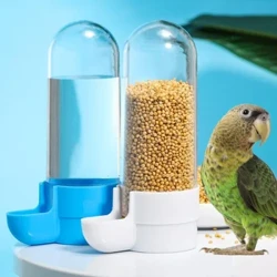 Ke kau nei i ka mea hānai holoholona ʻo ka ʻaʻa ka wai hoʻoheheʻe wai ʻo Pet Bird Food Box Cage Nā lako manu