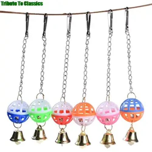 Vẹt dễ thương Đồ Chơi Thú Cưng Chim Vẹt Leo Cắn Nhai Có Treo Xoay Chuông Bóng Chim Đồ Chơi Đồ Cho Thú Cưng Cho Vẹt đuôi dài Cockati Nóng