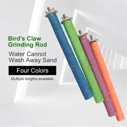10/14/18 cm Brusná tyč na zobák Bird Claw Stojací tyč Claws Potřeby pro ptáky Příslušenství ke kleci Parrot Station Grinding Bird Standing