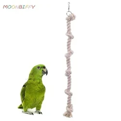 Bréagán Parrot Shredder Bréagán Tirim Frith-ghiotán Parrot Cage Foraging Bréagán Coganta le Bréagáin Parrots Cloig agus Gabhálais Éan Do Bréagán Peataí