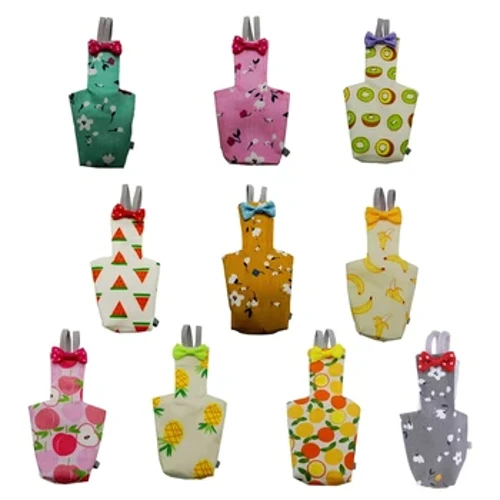 Scutec pentru papagal cu papion Fructe colorate drăguț Floral Cockatiel Porumbei Mici Medii Mari Păsări pentru animale de companie Costum de zbor haine lavabile