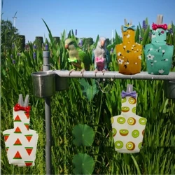New Parrot Diaper With Bowtie Cute Colorful Fruit Floral Cockatiel Pigeons Small Med Practical Supplies For Parrot Birds Birds