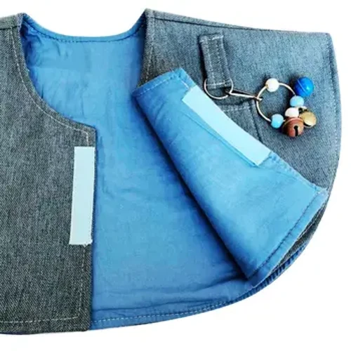 Pet Anti-scratch Shoulder Protector Hang Bird Anklet Toys Pet Diaper Shawl Para sa Small Medium Parakeet Pet Bird Parrot Supplies