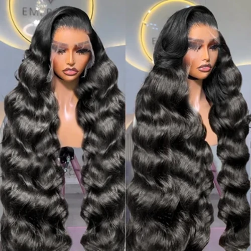 30 modfedd 13x6 HD Tryloyw Corff Tonnau Lace Blaen Wigiau Gwallt Dynol Brasil 5X5 Glueless Wig 13x4 Lace Frontal Wigiau Ar gyfer Merched