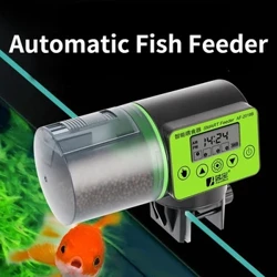 Automatesch Fësch Tank Feeder intelligent Timing automatesch Feeder Aquarium Goldfësch Feeder grouss Kapazitéit Fësch Aquarium Feeder
