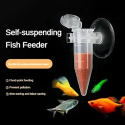 Kilisho Kiotomatiki cha Mlisho wa Samaki wa Samaki wa Mapambo Malisho ya Samaki Kikombe cha Tangi ya Samaki Vifaa Vyombo vya Kulisha Vyakula vya Aquarium