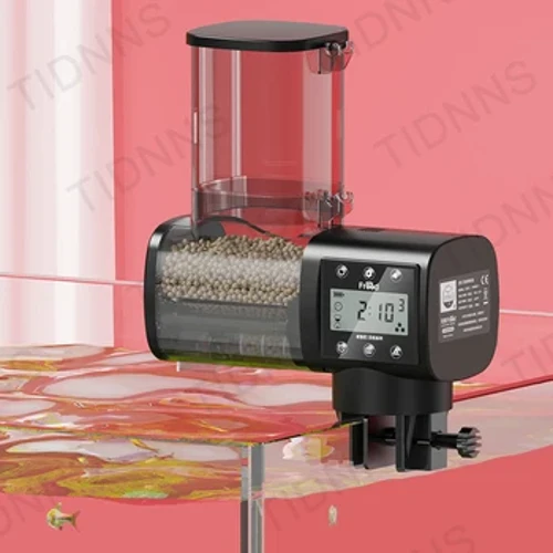 Distributeur automatique de nourriture pour poissons, distributeur automatique de nourriture pour Aquarium, avec minuterie, mangeoire Rechargeable avec écran LCD