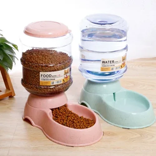 Chó Ăn Tự Động Bình Nước Bằng Nhựa Mèo Bát Ăn Và Uống Cho Chó Nước Cho Thú Cưng Bát Ăn Đồ Cho Thú Cưng