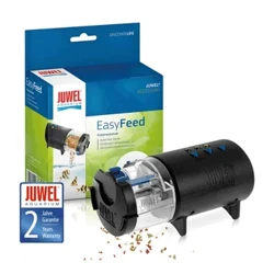 JUWEL EasyFeed Hrănitor automat pentru pești Rezervor de pește pentru alimente pentru acvariu Dispenser de hrănire cu temporizator automat Hrănitor automat reglabil