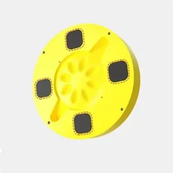 Nové Amazon Spin Wheel Automatic Dog Feeder Plastické vzdelávacie Vzdelávacie pomalé kŕmenie misky na výcvik dodávok domácich miláčikov kŕmny psov