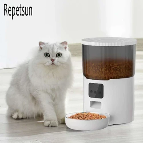 Tuya APP Pet Automatic Feeder Dozirnik hrane za mačke in pse je primeren za hranjenje majhnih in srednje velikih mačk in psov na daljavo