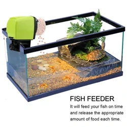 Automata Fish Timer Feeder Élelmiszeretető Akváriumi tartozékok 1 db Digitális kijelző