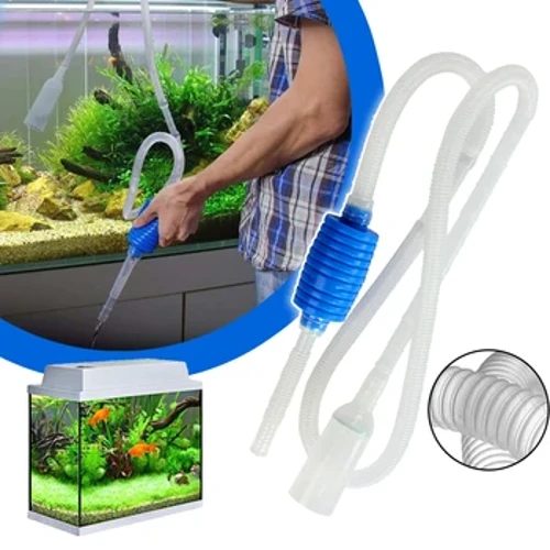 Aquarium Sifoia Arrain depositua Sifoia Xurgagailua Ponpa Acuario Osagarriak Erdi-automatikoa Ur-aldaketa aldagailua Legar ur-iragazkia