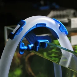 Aquarium Filtration Holder Water Pipe Filter para sa Mount Tube Fish Tank Mahigpit na Hawak ang Hose Water Pipe Fixing Clamp Aquarium Tool
