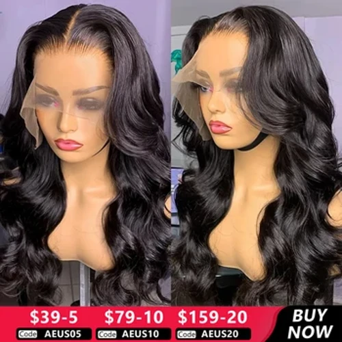 Peluca con malla Frontal ondulada para cuerpo de 30 y 32 pulgadas, pelucas de cabello humano sin brillo 5x5, 6x4, peluca Frontal de encaje transparente HD de 13x4, 13x6, peluca con cierre 4x4