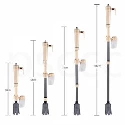 100-240v acvariu electric rezervor de pește pompa de schimbare a apei instrument de curățare acvariu schimbător de apă curățător de pietriș pompa cu filtru sifon